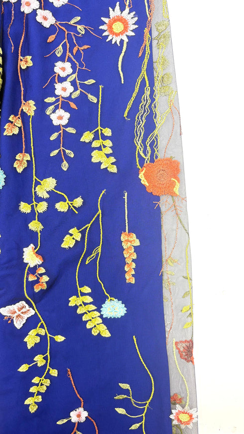 Pantaloni tulle e ricami