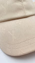 Baseball cap monogram