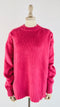 Maglione oversize effetto mohair