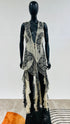 Set gonna+gilet pizzo