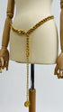 Cintura catena oro logo