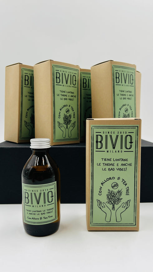 Profumo Antitarme con Tea Tree e Alloro – 125 ml