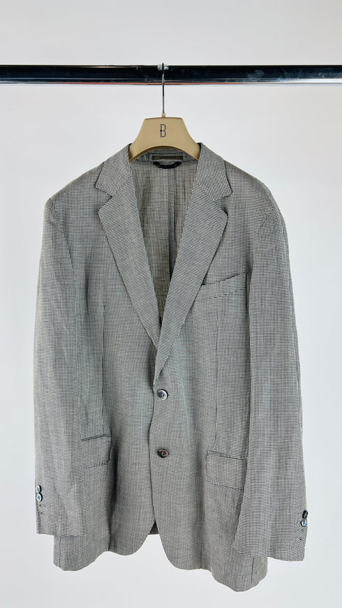 Blazer vintage in pied de poule