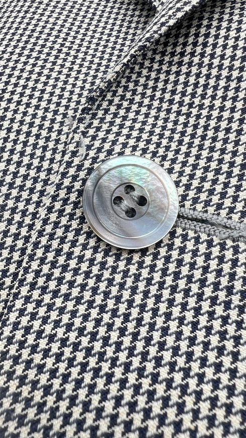 Blazer vintage in pied de poule