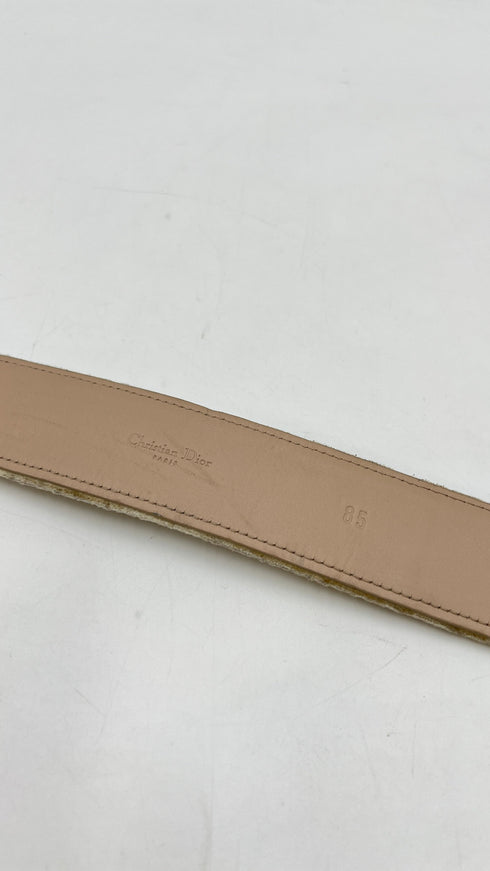 Cintura “Dior Oblique” Tg. 85