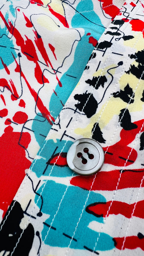 Camicia stampata vintage