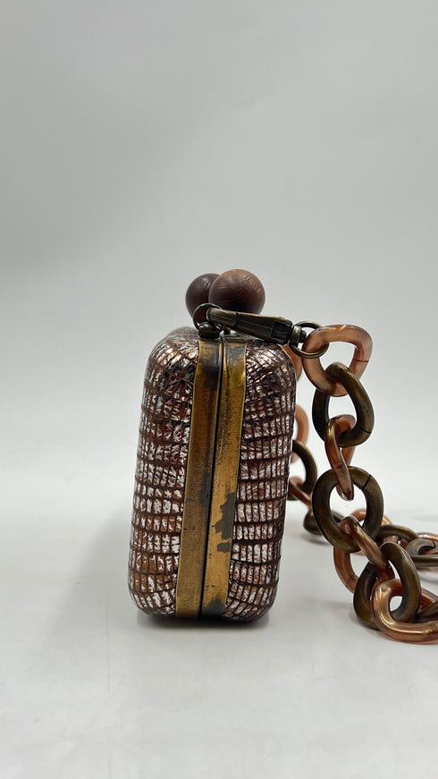 Mini borsa bronzo