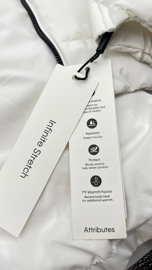 Piumino leggero cartellino