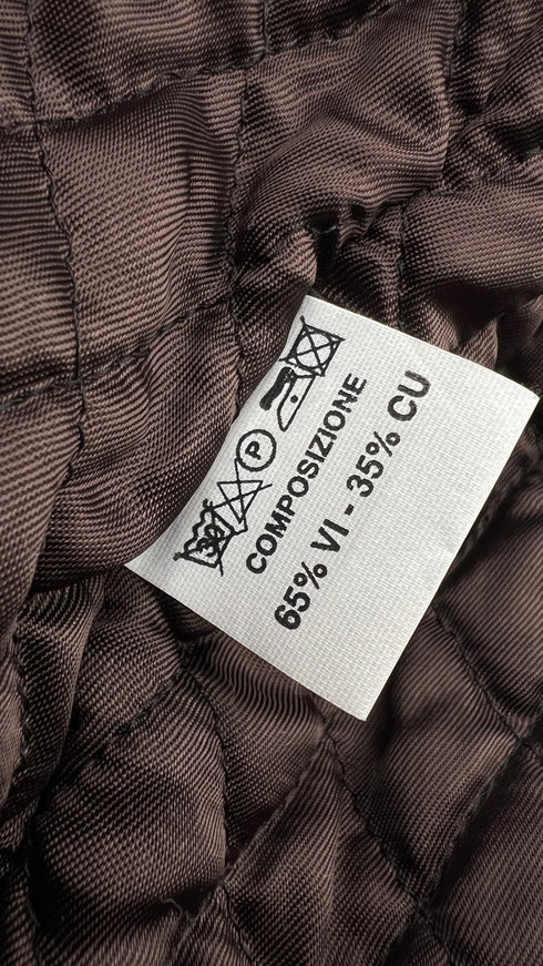 Giacca velluto cartellino