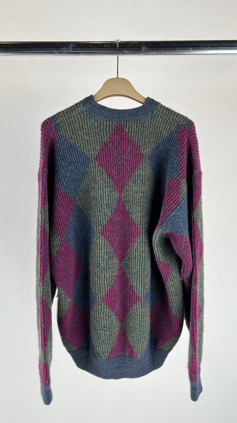 Maglia fantasia rombi