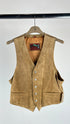 Gilet in suede