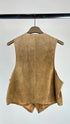 Gilet in suede