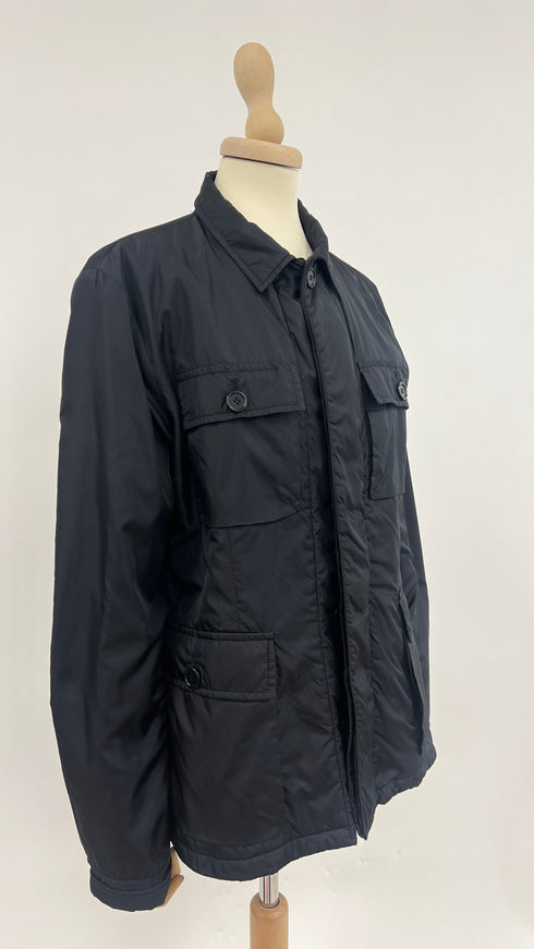 Giacca nera imbottita