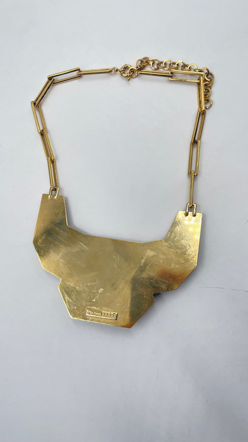 Collana vintage maxi pietre