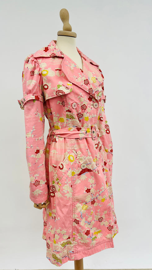 Trench a fiori