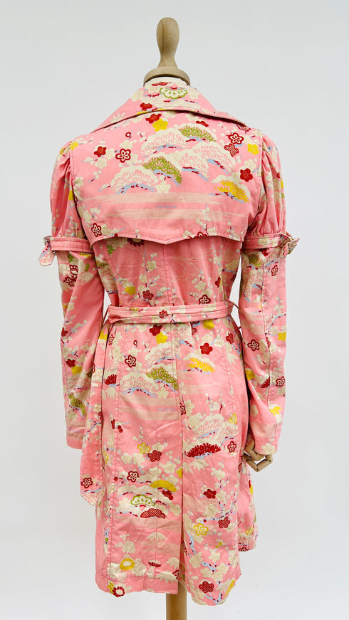 Trench a fiori