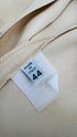 Soprabito beige girocollo