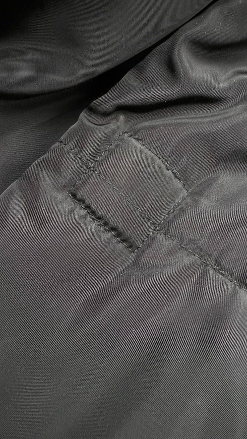 Piumino lungo a scialle