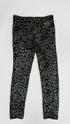 Pantalone animalier lurex