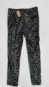 Pantalone animalier lurex