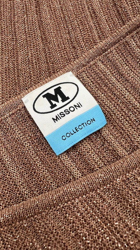 Maglia girocollo lurex