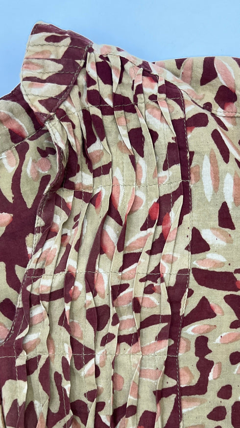 Blusa floreale astratta