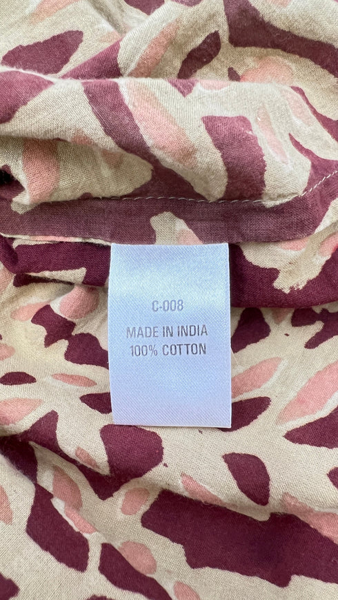 Blusa floreale astratta