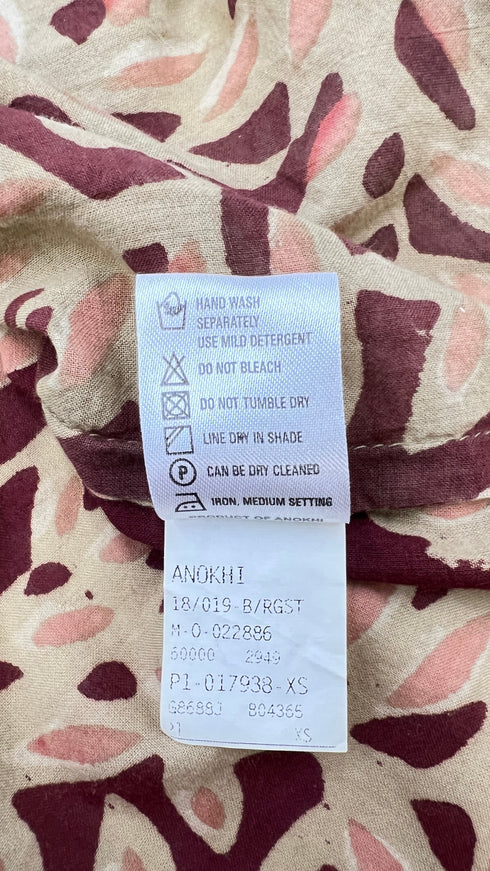 Blusa floreale astratta