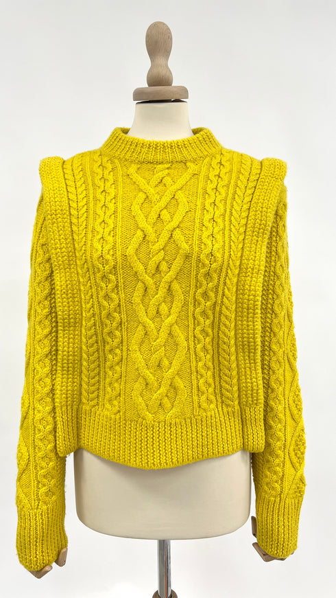 Maglia boxy spallata