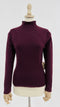 Maglia in cachemire bordeaux
