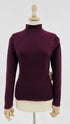 Maglia in cachemire bordeaux