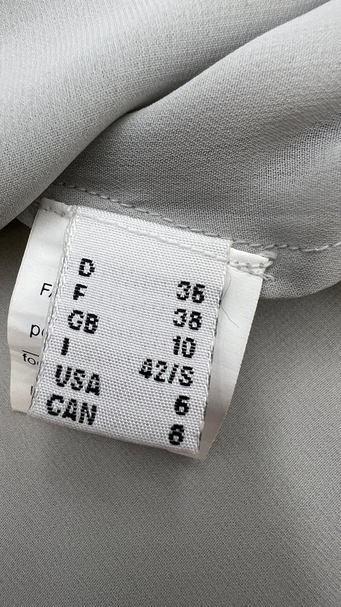 Top con strass ricamati