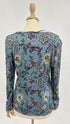 Maglia fantasia peonie