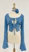 Cardigan con choker