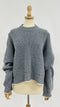 Maglia in lana con bordini