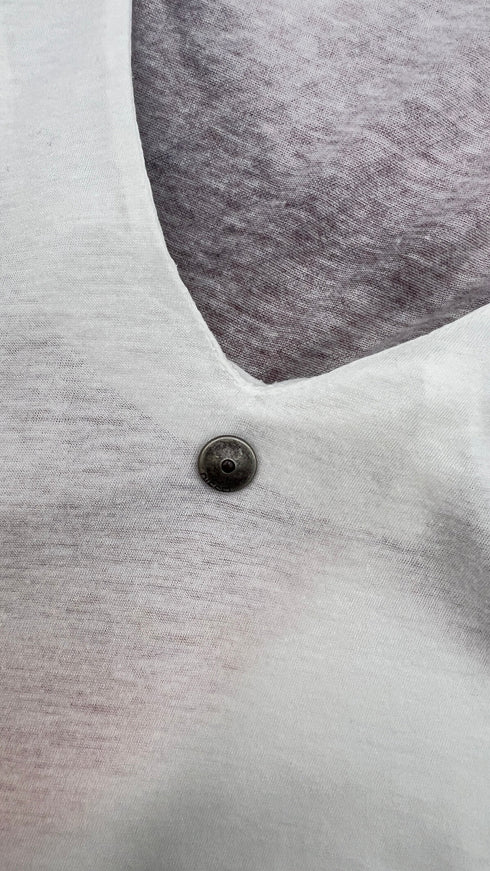 Canotta backless a V