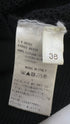 Top nero in cotone