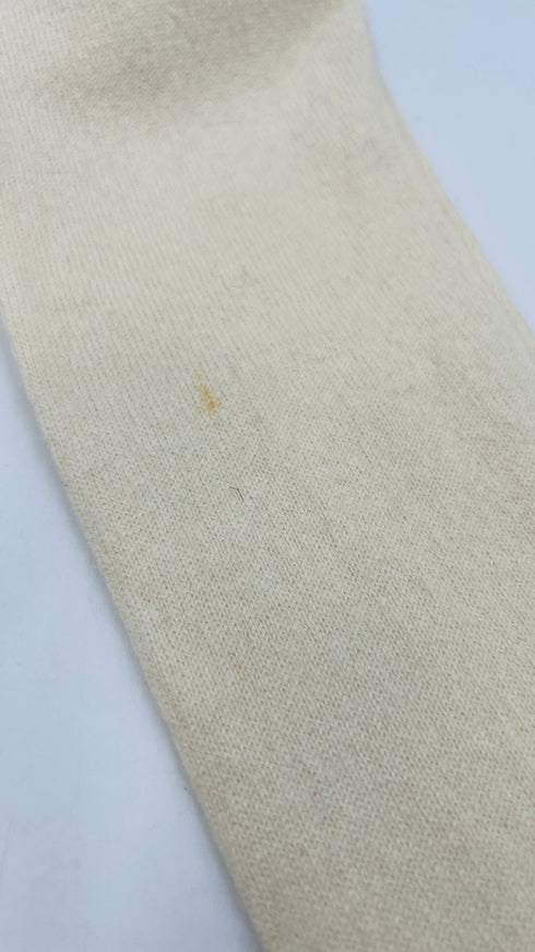 Maglia in cachemire panna