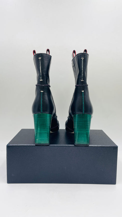 Stivaletto patchwork N.36