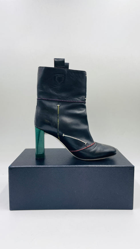 Stivaletto patchwork N.36