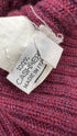 Maglia in cachemire bordeaux