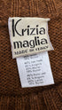 Maglia vintage con volpe