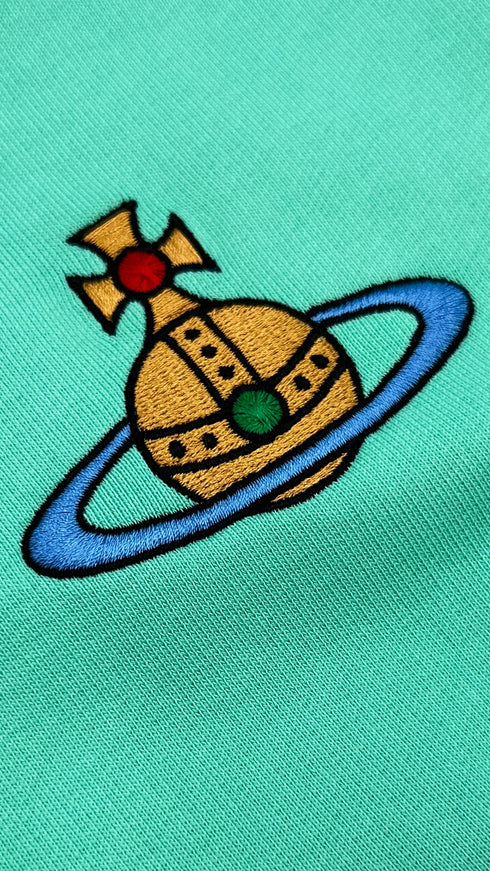 Felpa logo girocollo