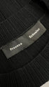 Maglia elasticizzata a costine