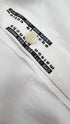 Camicia bianca asimmetrica