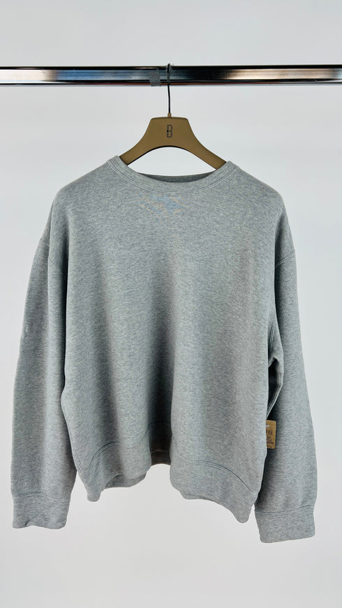 Felpa girocollo cotone