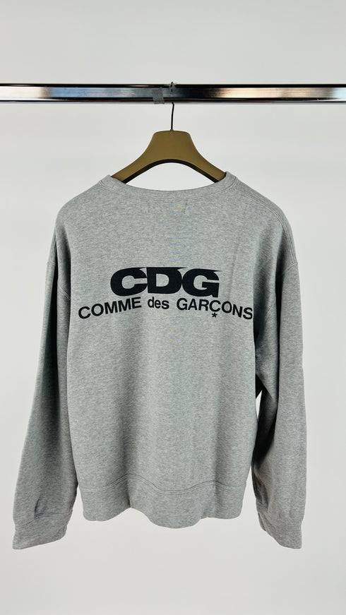 Felpa girocollo cotone