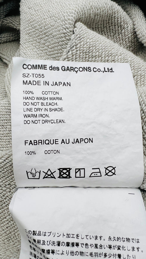 Felpa girocollo cotone