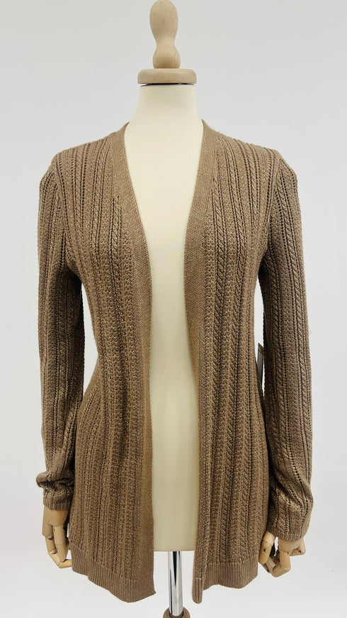Cardigan a trecce