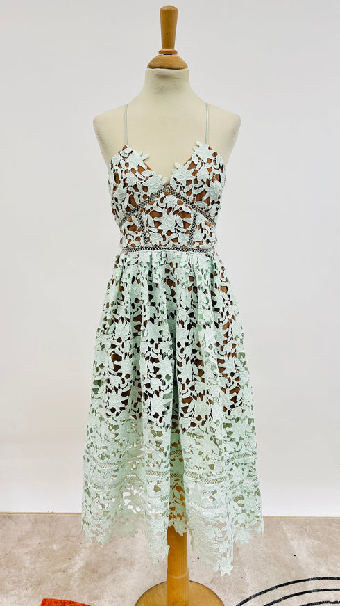 Abito midi “Azalea” SS19 con cartellino